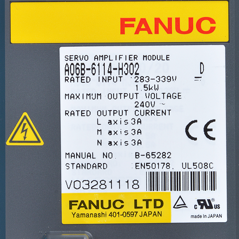 Best Price on Fanuc 0i-C - Fanuc drives A06B-6114-H302 Fanuc servo amplifier module – Weite detail pictures